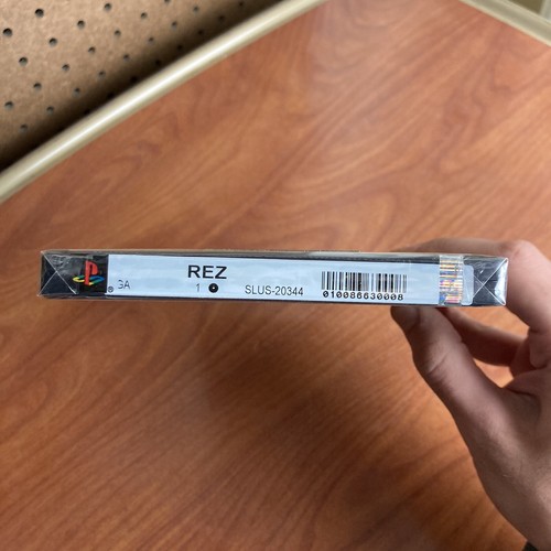Poster Pubblicitario Originale REZ Per PS2, Stampa Promo Ufficiale Del 2002, Incorniciato