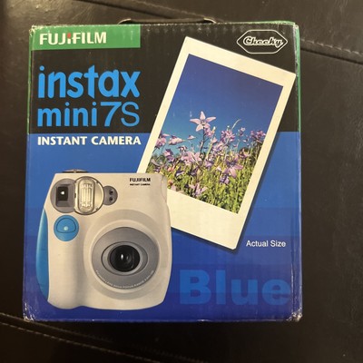 Fujifilm Instax Mini 7S Instant Camera   Blue