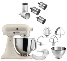 Original KitchenAid Artisan 5KSM175PSEFL in Fresh Linen Paket 1 (Zustand: Neu)
