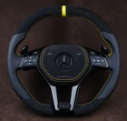 Bespoke  custom steering wheeI flat top bottom AMG W212 W218 W204 W463 W207 W166