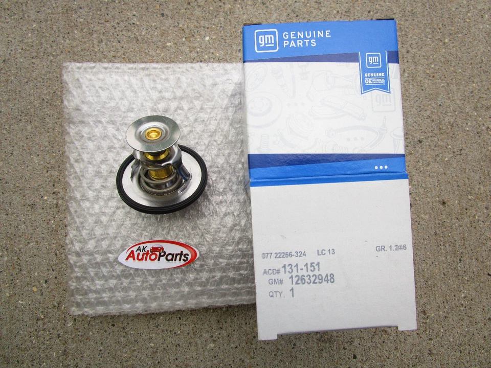 96-04 OLDSMOBILE BRAVADA 4.2L / 4.3L MOTOR REFRIGERANTE TERMOSTATO OEM NUEVO Foto 3 de 4