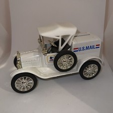 1918 Ford Model T Runabout US Mail coin bank with spare tire by Ertl