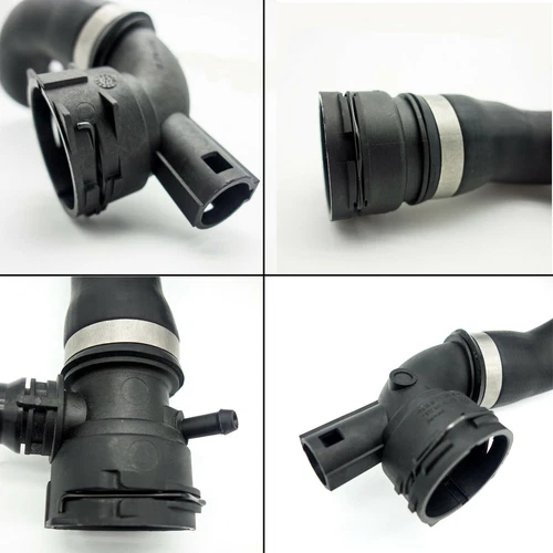 Low&Upper Radiator Coolant Hose + Vent Line Hose + Sensor 17127531581 For BMW - Picture 2 of 6