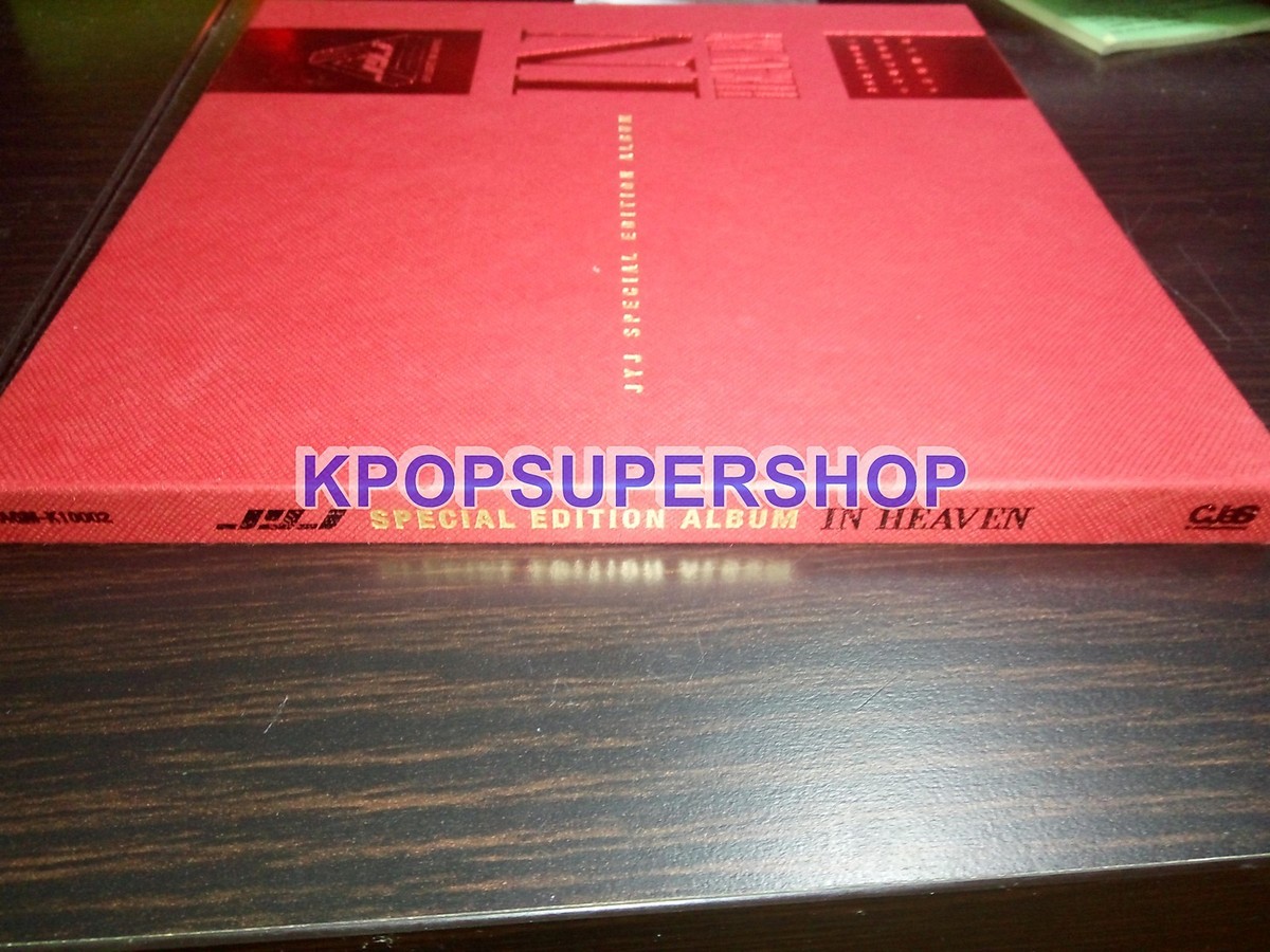 JYJ CDアルバムセット JYJ - In Heaven CD DVD Special Edition Album Limited Edition Used