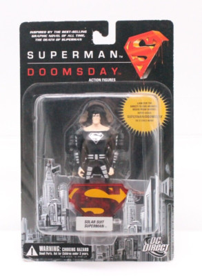 Superman Doomsday Solar Suit Action Figur 12cm DC Direct NEU OVP