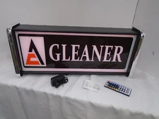 Allis Chalmers Gleaner LED Display lighted sign lightbox Wall hanging Light