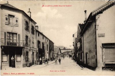AK Aillevillers Rue de la Poste (1273870)