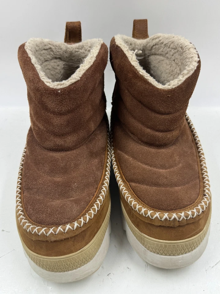 Botas para mujer Manitobah Mukluks talla 6,5 marrón gamuza botas acolchadas aisladas del Pacífico Foto 4 de 4