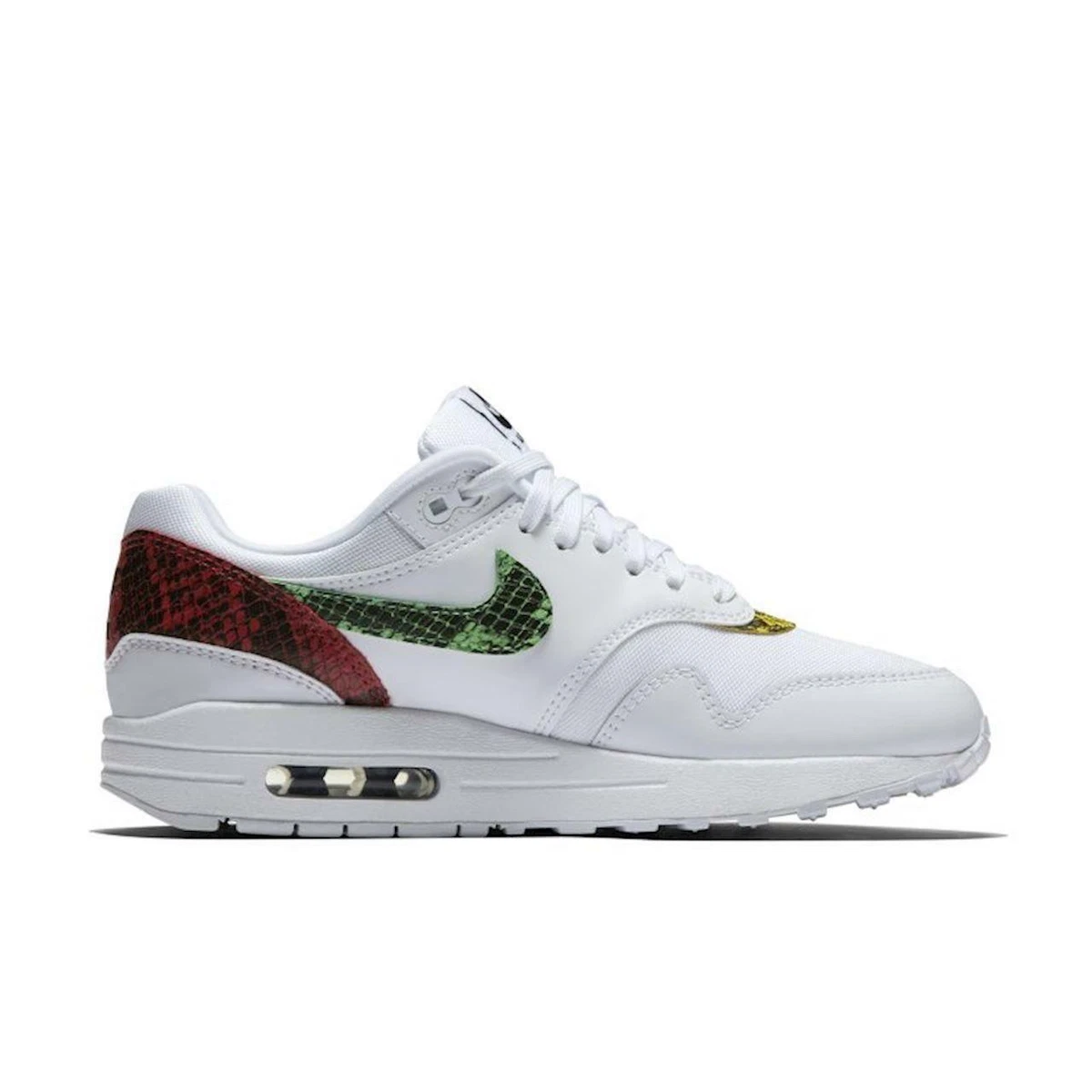 Persoonlijk drinken het dossier Womens NIKE AIR MAX 1 PREMIUM White Trainers BV1977 100 | eBay