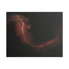 Abstract Satin Canvas, Stretched Wall Art, Modern Home Decor, Artistic [...]