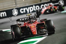 Carlos Sainz "Ferrari Racing 2023" autograph signed 20x30 cm picture