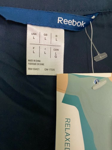 NEW NWT MENS REEBOK GOLF GOLFING PLAY SHIELD PULL OVER RELAXED FIT LARGE L COOL - Picture 2 of 6