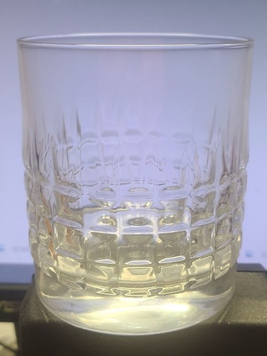 Luigi Bormioli Italy Crystal Whiskey Glasses Mixology Textured Glass  Signed - Picture 4 of 23