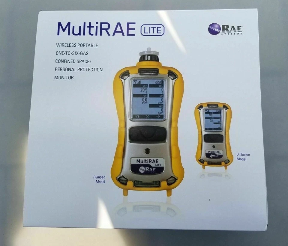 MultiRAE PGM-6208 Lite Pumped Gas Monitor/Multi Gas Detector RAE UR _0,9_5