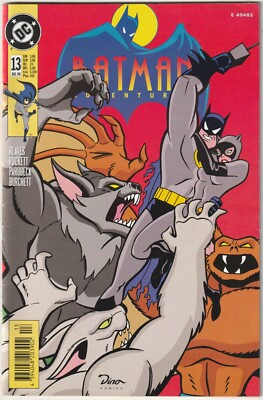   BATMAN ADVENTURES #13, Dino/DC Comics 1996 COMICHEFT TOP Z1 *Superhelden *TV