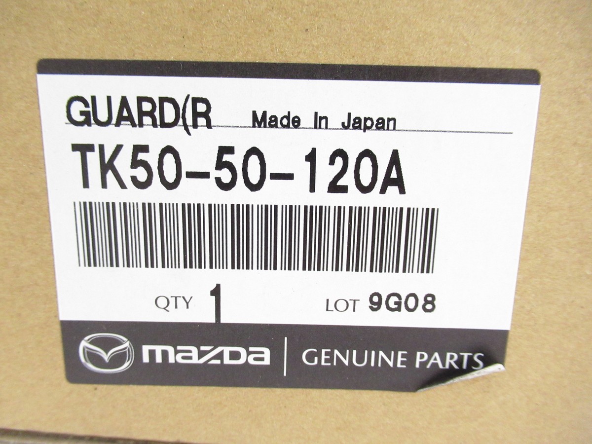 Genuine OEM Mazda TK50-50-120A Passenger Front Bumper Trim Molding
