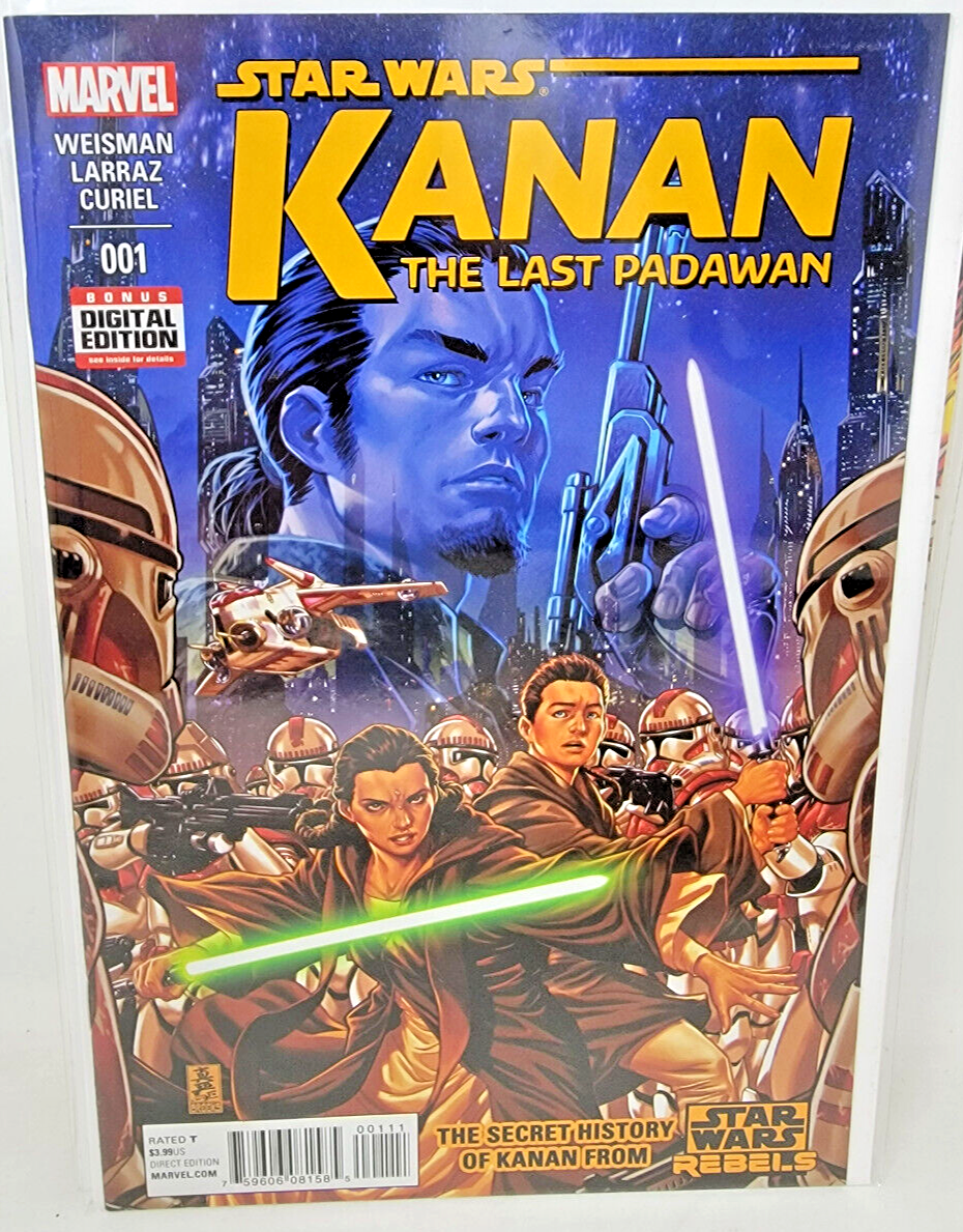 STAR WARS : KANAN THE LAST PADAWAN #1 KANAN JARRUS 1ST APPEARANCE