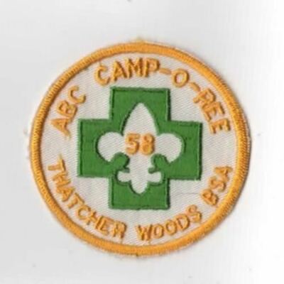 58 ABC Camp-O-Ree Thatcher Woods BSA LOR Bdr. [AR-963]