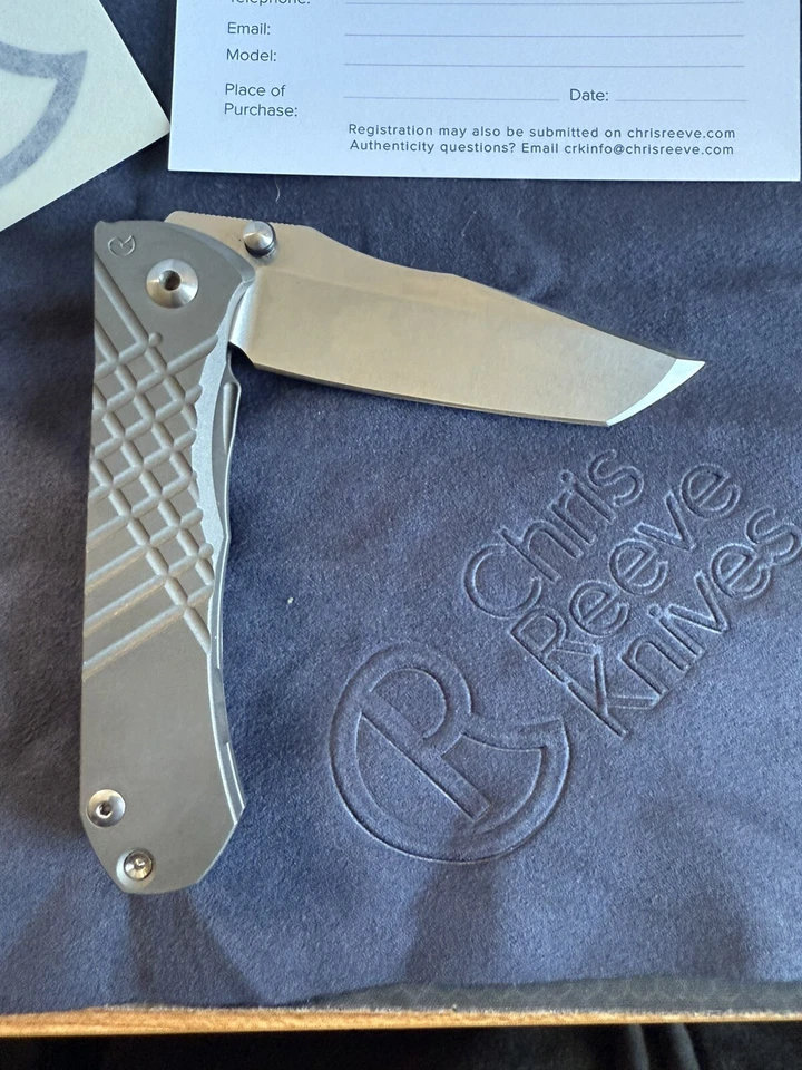 Chris Reeve Knives Umnumzaan Tanto Left Handed - Image 3 of 4