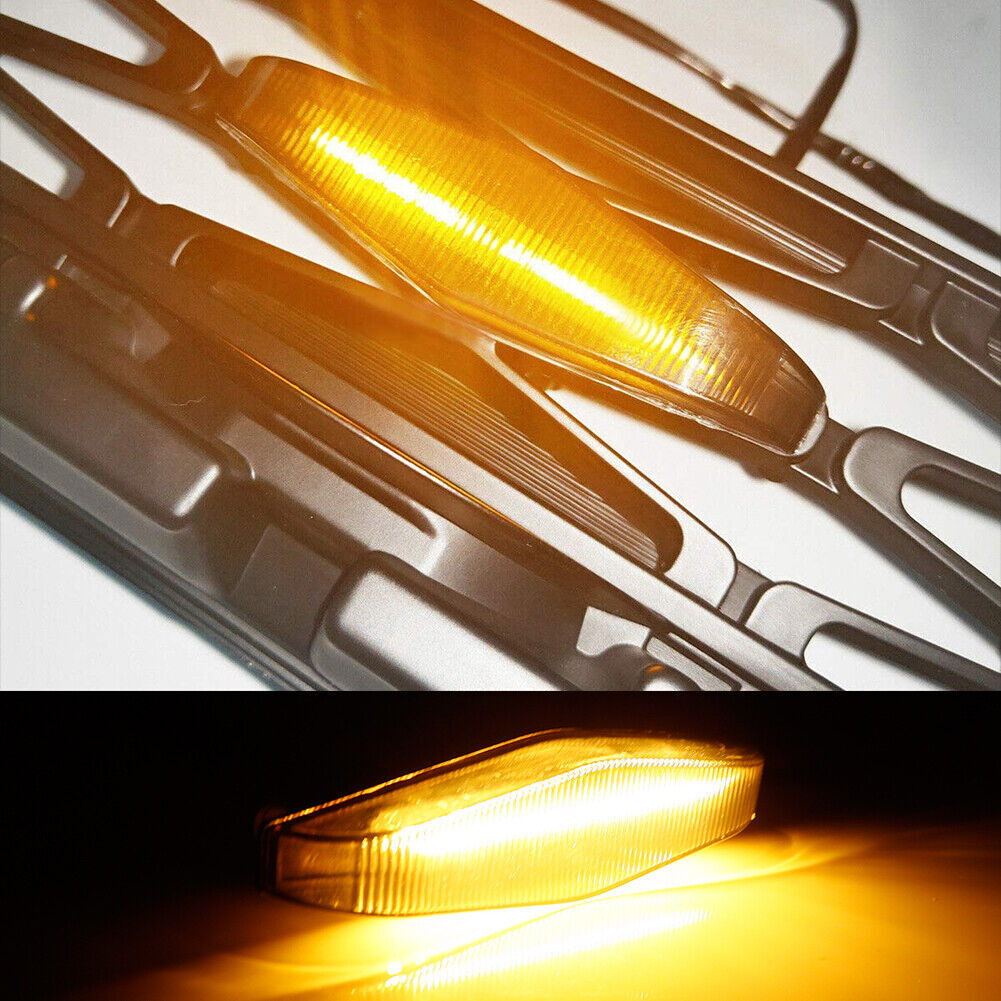 3PCS Grill Lights Fit 201421 Toyota 4Runner TRD PRO Amber LED Grille s