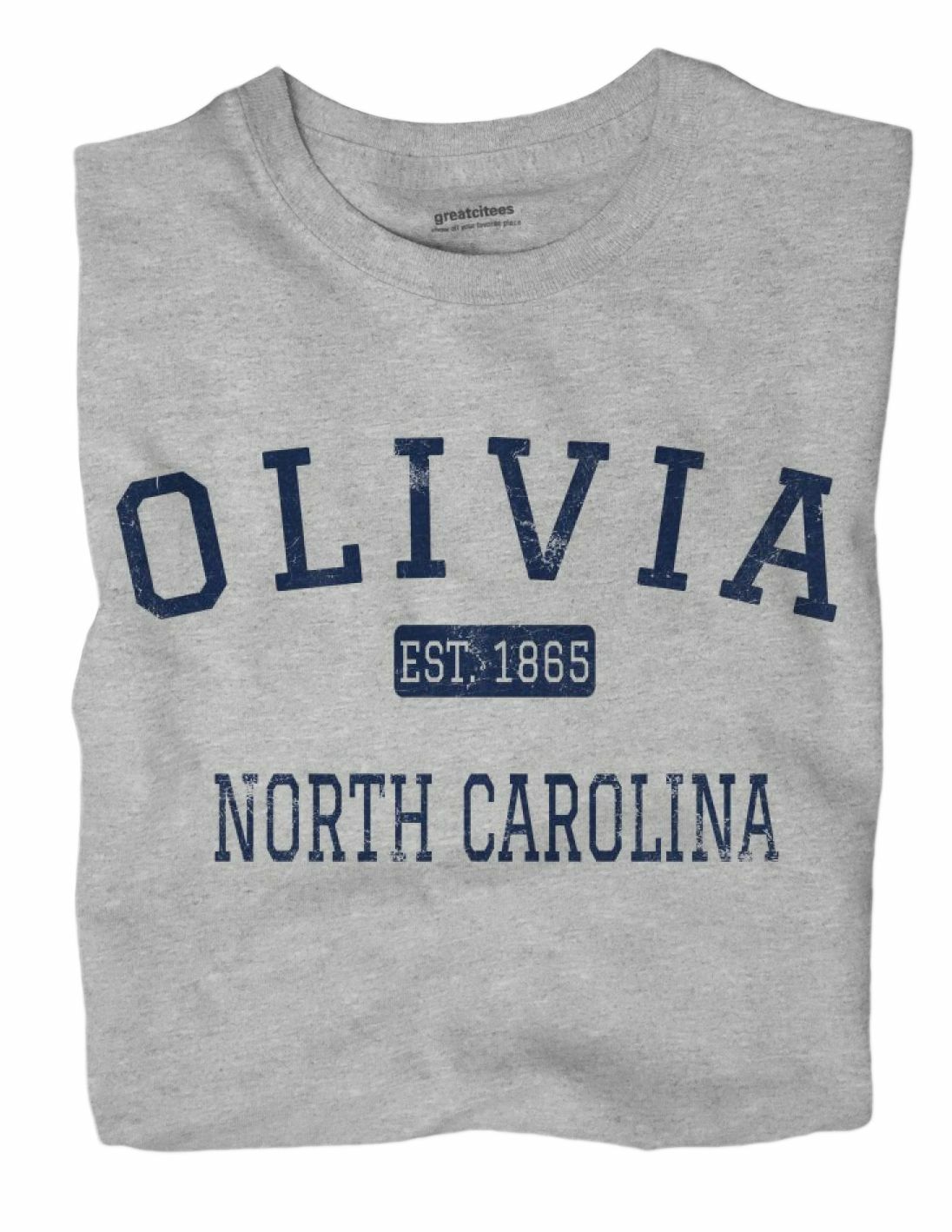 Olivia North Carolina NC TShirt EST eBay