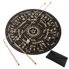 99.99% Copper Dowsing Rods - 2PCS Divining Rods+Dowsing Pendulum + Divination