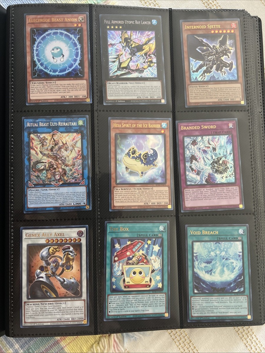 best yugioh card binder Amazon.com: DRZERUI Card Binder for YuGiOh Cards