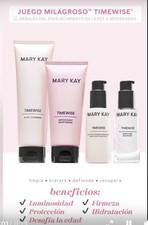 Mary Kay Timewise Skin Care Set Cleanser Moisturizer Sunscreen SPF 30