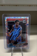 2023-24 Panini Donruss Optic - Rated Rookie Kobe Brown #232 IN PERSON AUTOGRAPH