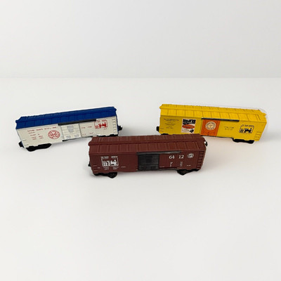 K-Line Toy Train Museum Box Cars 7788, 6412, 7786 Lot of 3 NEW