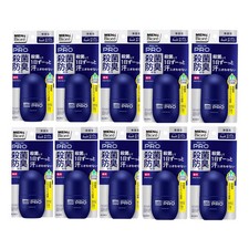 Kao Men's Biore Medicated Deodorant Roll-on PRO Fragrance-free 55ml  10 setc