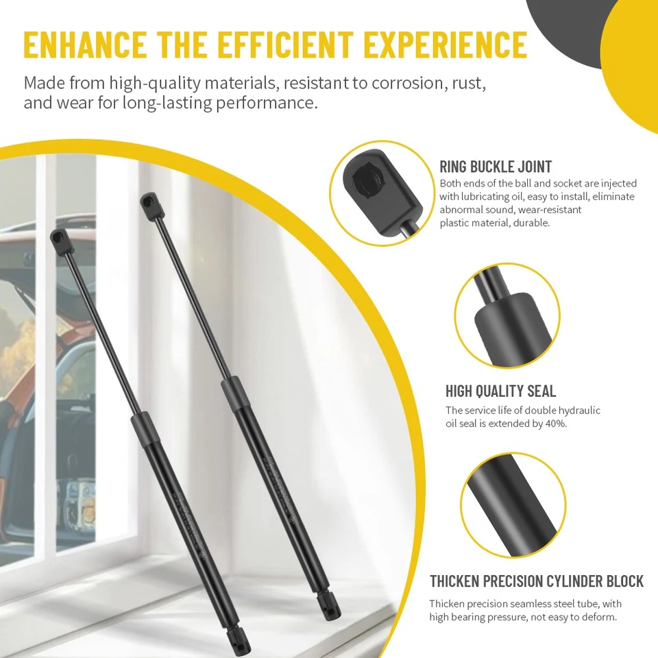 Soportes de elevación del capó delantero puntales para Mercedes-Benz CL500/CL55 AMG/CL600/CL65 AMG Foto 2 de 4