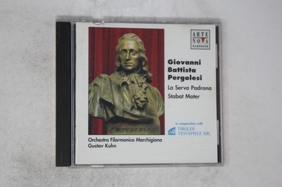 Giovanni Battista Pergolesi La Serva Padrona Stabat Mater CD