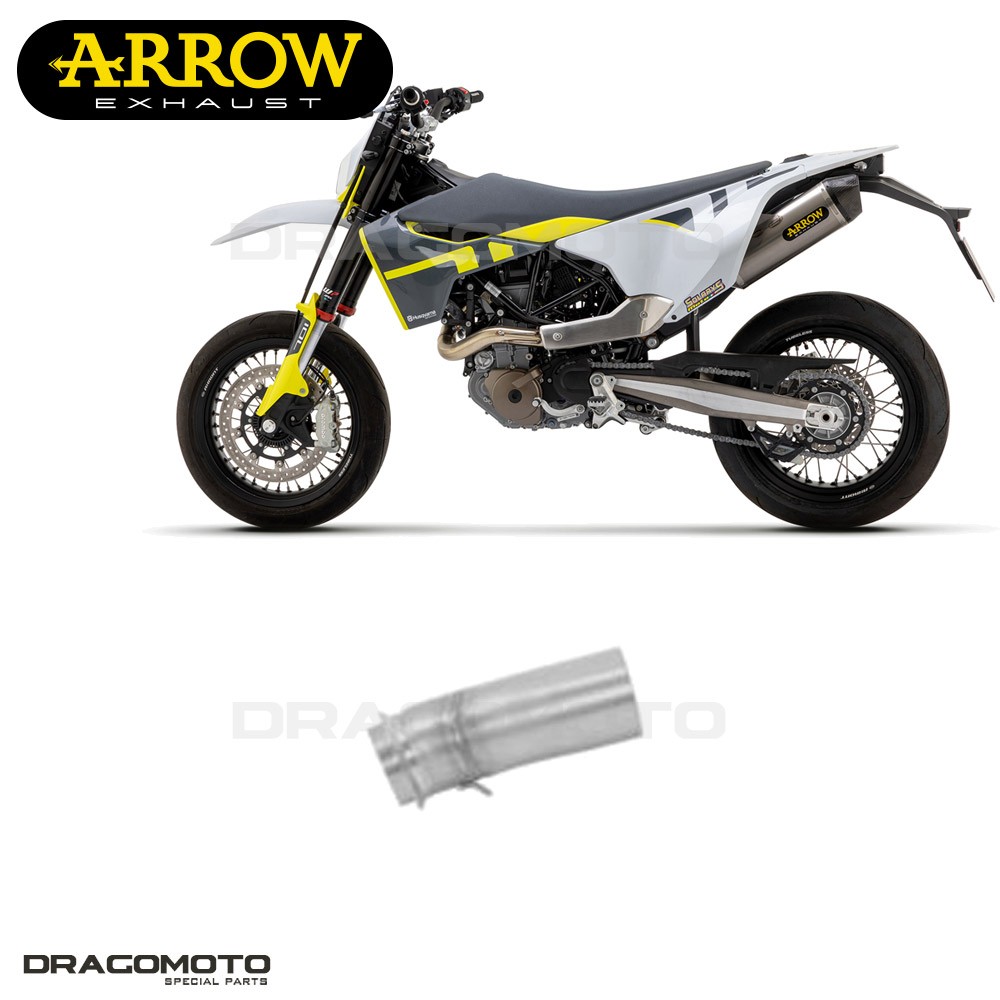 Échappement Arrow homologué pour rouler en ville et sur piste avec Husqvarna 701