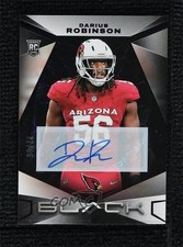 2024 Panini Black Rookies Royal Auto 11/99 Darius Robinson #124 Auto 1n3b