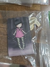 santoro gorjuss girls mini rubber stamp