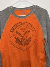 Men’s Medium Heritage American Eagle Thermal Knit Crew Neck Pullover Shirt — photo 3