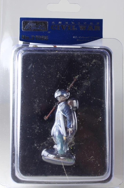 BRITAINS American Civil War-Union Infantry Black Trooper Marching #31086