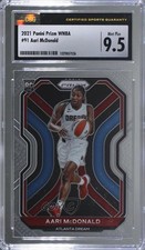 2021 Panini Prizm WNBA Aari McDonald #91 CSG 9.5 Mint Plus 00ia