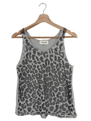 RICH & ROYAL Stricktop Damen Top Gr. DE 36 hellgrau Casual-Look