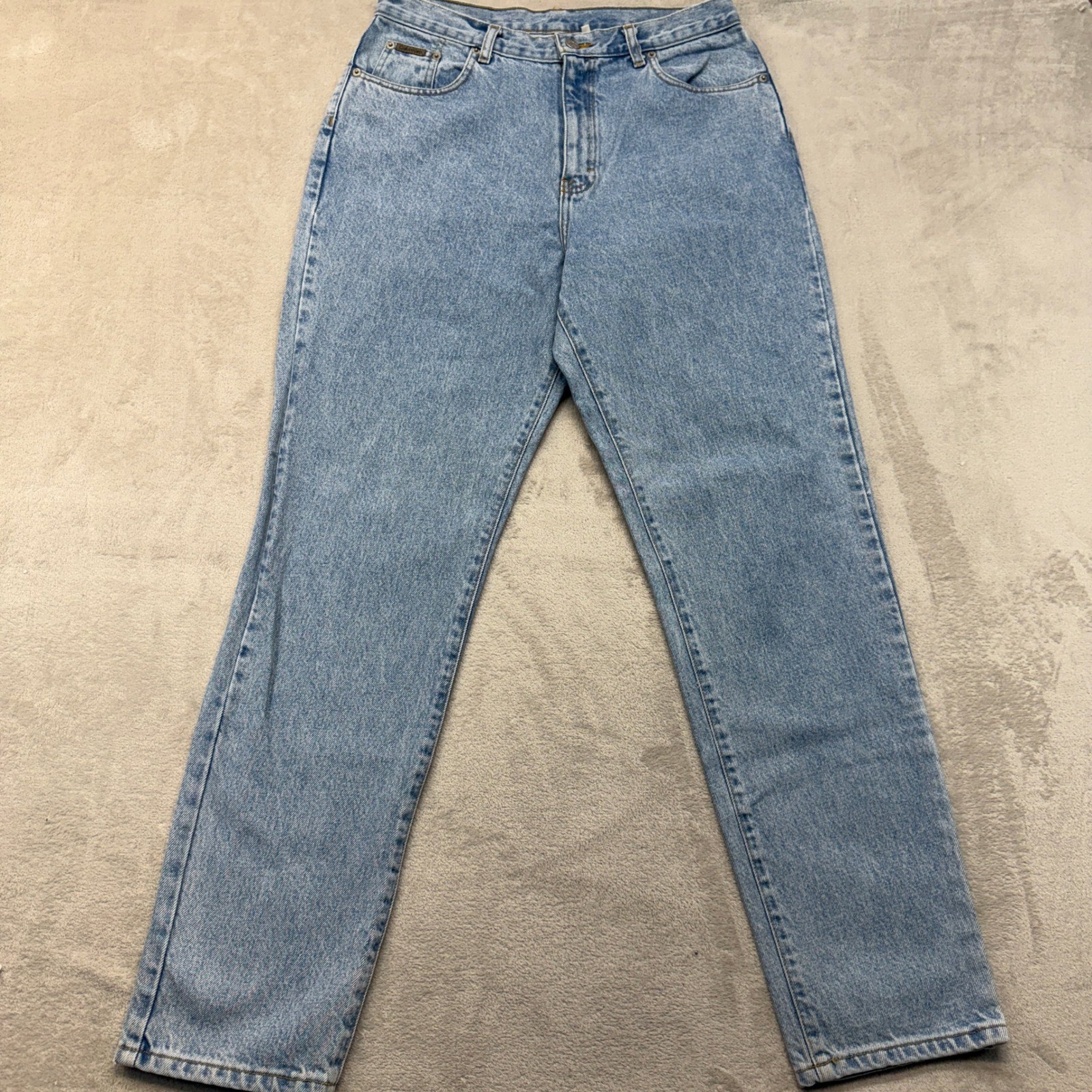 Womens 14 High Rise Straight Leg Usa Union Made Retro