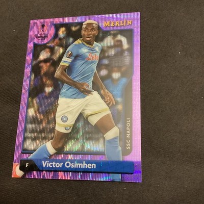 2022 Topps Merlin Victor Osimhen Purple /15  SP
