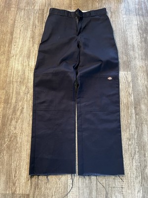 Dickies Men s Loose Fit Double Knee Work Pants, Navy Blue Size 32x34
