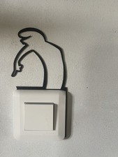 Déco Interrupteur la Ligne - Décoration Murale -  Wall Art - Idée Cadeau