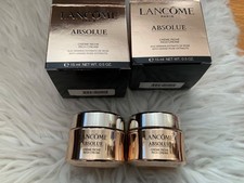 New in Box Sealed Lanc me Absolue Rich Cream 15ml /0.5oz set of 2 brand new.