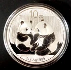 2009 Panda Temple One 1 Troy Oz Ounce .999 Fine SILVER Round Coin in Capsule