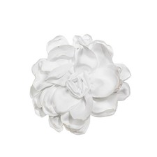 Satin Fabric Rose Flower Extra 10CM Brooches Camellia Flower Oversized Brooch...