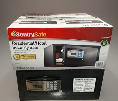 SentrySafe Residential/Hotel Security Safe with Swipe & Electronic Entry -NOB