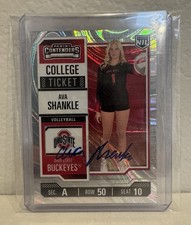 2024-25 Panini Prizm Ohio State Contenders College Ticket Ava Shankle Auto /199