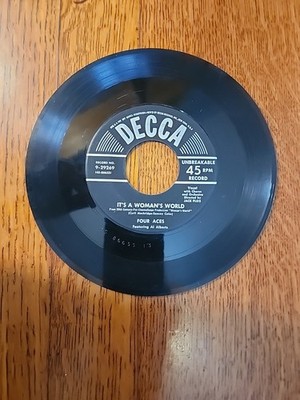 Four Aces It's a Woman's World / The Cuckoo Bird in the Pickle Tree 45 Vinyl
